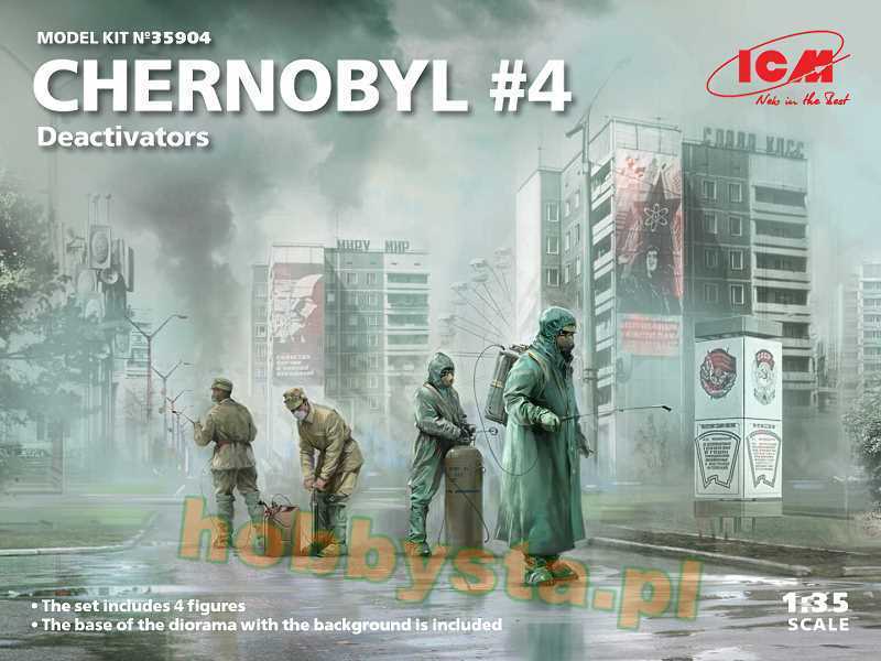 Czarnobyl 4 - Dezaktywatorzy - 4 figurki - zdjęcie 1 Czarnobyl 4 - Dezaktywatorzy - 4 figurki - zdjęcie 1