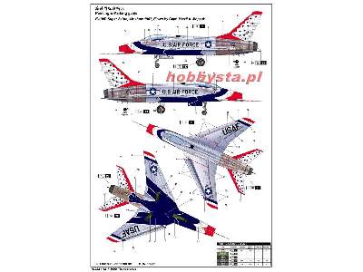 F-100D Thunderbirds - myśliwiec amerykański - zdjęcie 13