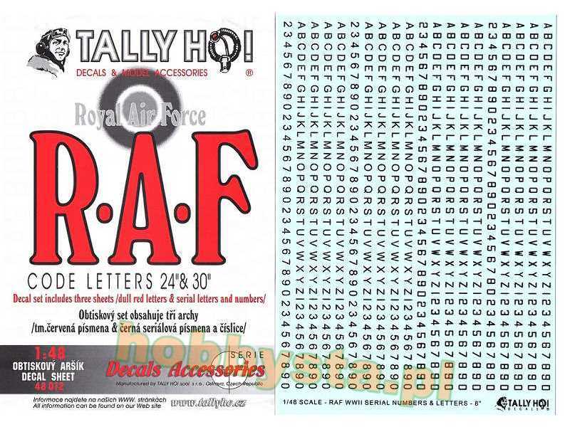 RAF Code Letters - zdjęcie 1