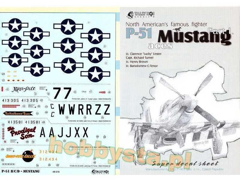P-51 B,c,d Mustang Part I. - zdjęcie 1 P-51 B,c,d Mustang Part I. - zdjęcie 1