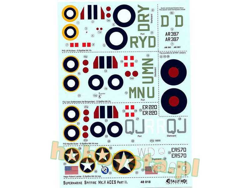 Spitfire Mk.V-aces Part Ii. - zdjęcie 1 Spitfire Mk.V-aces Part Ii. - zdjęcie 1