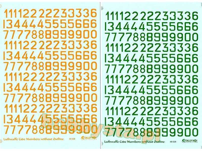 Luftwaffe - Code Numbers - zdjęcie 1