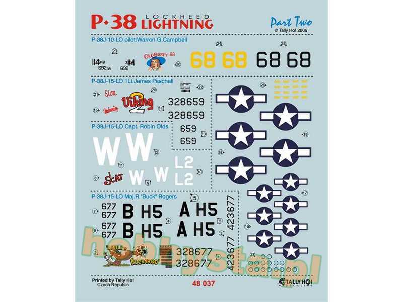 P-38 Lighting Part Ii. - zdjęcie 1 P-38 Lighting Part Ii. - zdjęcie 1