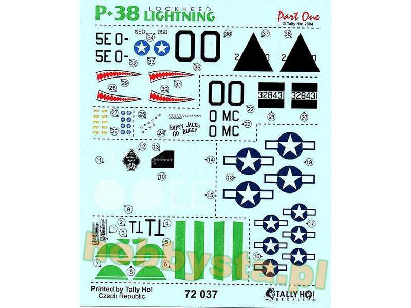 P-38 Lighting Part I. - zdjęcie 1 P-38 Lighting Part I. - zdjęcie 1