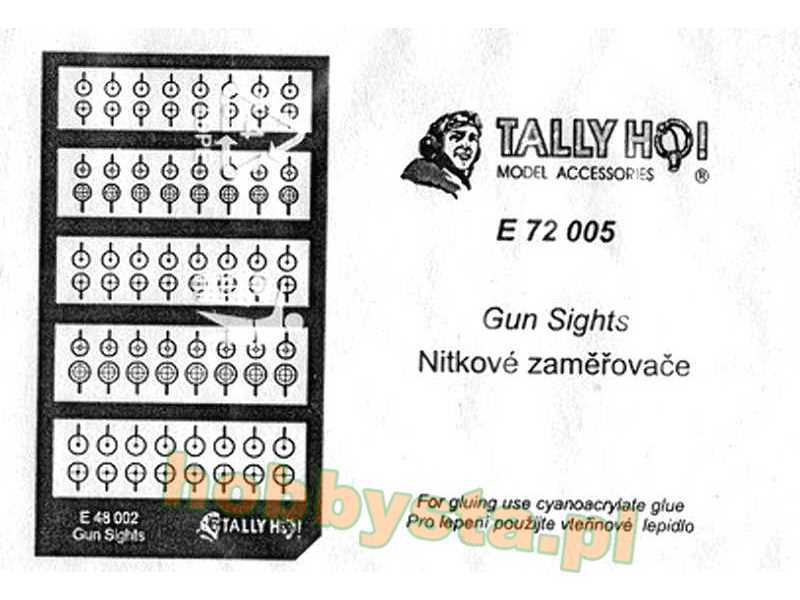 Celowniki fototrawione - zdjęcie 1 Celowniki fototrawione - zdjęcie 1