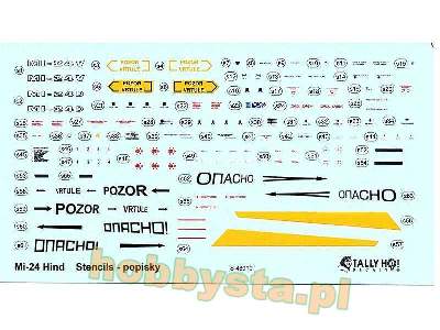 Mi-24 Stencils Cz - zdjęcie 1