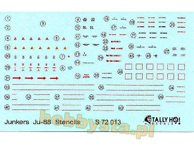 Ju 88 Stencils - zdjęcie 1