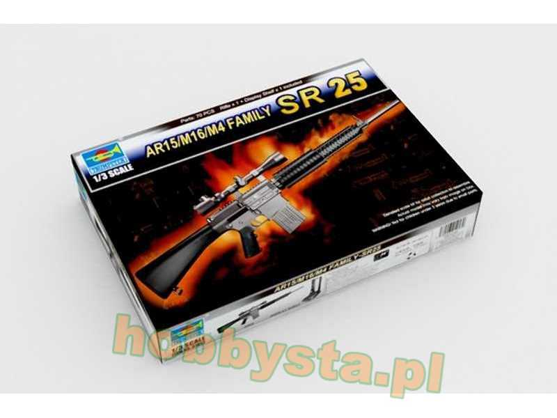 Sr-25 amerykański samopowtarzalny karabin wyborowy - zdjęcie 1 Sr-25 amerykański samopowtarzalny karabin wyborowy - zdjęcie 1