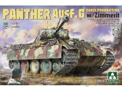 Panther Ausf.G wczesna produkcja z zimmeritem - zdjęcie 1