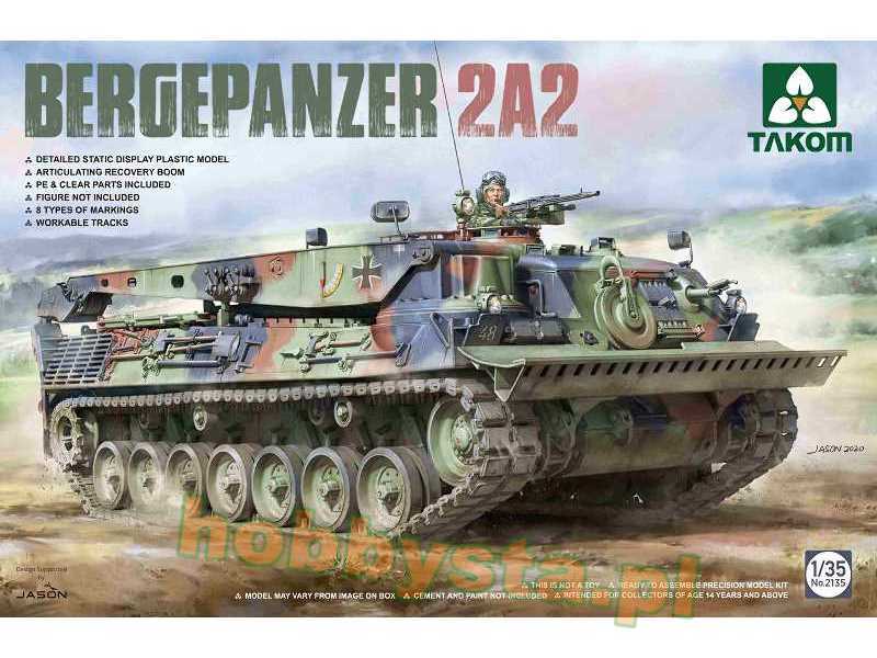 Bergepanzer 2 A2 niemiecki wóz zabezpieczenia technicznego - zdjęcie 1 Bergepanzer 2 A2 niemiecki wóz zabezpieczenia technicznego - zdjęcie 1