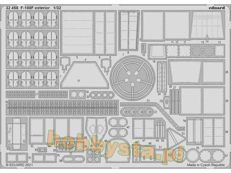 F-100F exterior 1/32 - zdjęcie 1 F-100F exterior 1/32 - zdjęcie 1