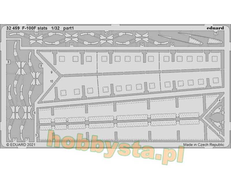 F-100F slats 1/32 - zdjęcie 1