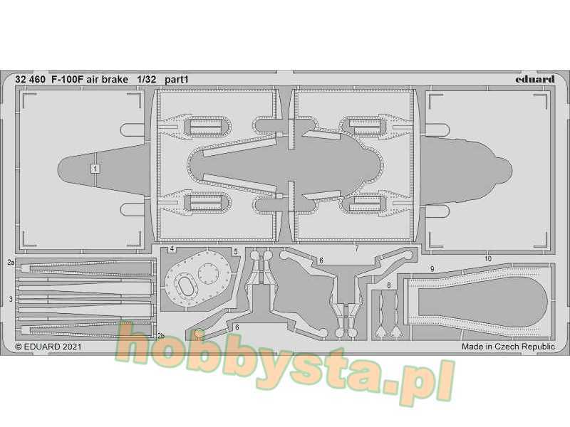 F-100F air brake 1/32 - zdjęcie 1