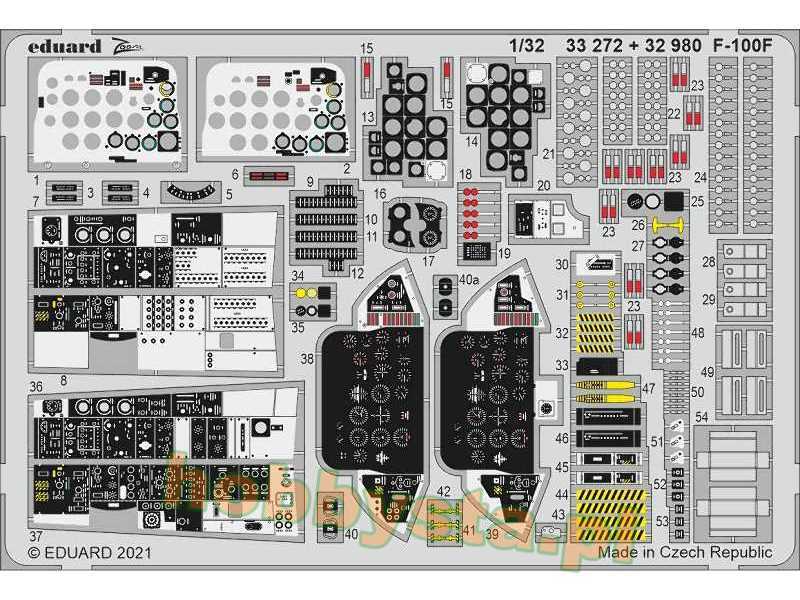 F-100F interior 1/32 - zdjęcie 1