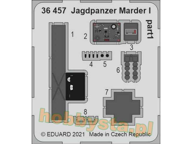 Jagdpanzer Marder I 1/35 - Tamiya - zdjęcie 1 Jagdpanzer Marder I 1/35 - Tamiya - zdjęcie 1
