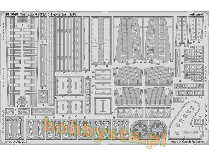 Tornado ASSTA 3.1 exterior 1/48 - zdjęcie 1 Tornado ASSTA 3.1 exterior 1/48 - zdjęcie 1