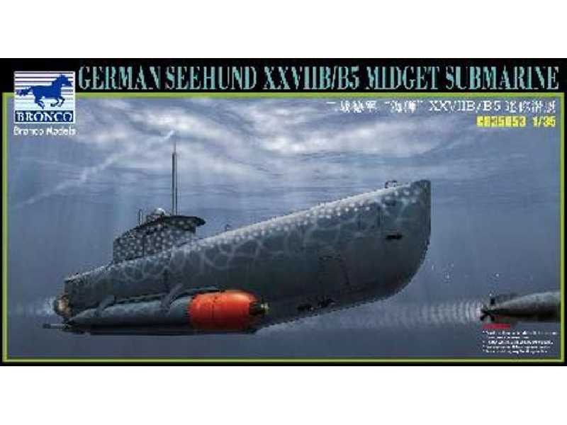 German Seehund XXVIIB/B5 Midget Submarine - zdjęcie 1