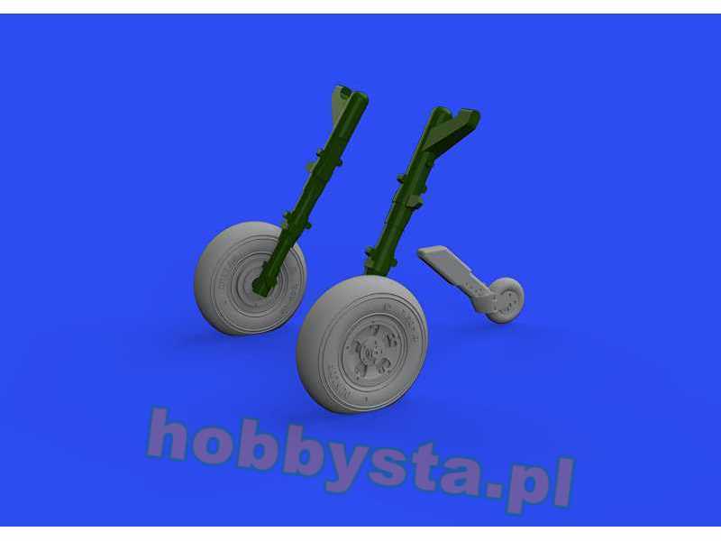 Spitfire Mk. Vc wheels 1/72 - Airfix - zdjęcie 1 Spitfire Mk. Vc wheels 1/72 - Airfix - zdjęcie 1