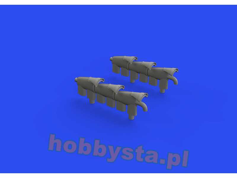 Spitfire Mk. Vc exhaust stacks 1/72 - Airfix - zdjęcie 1 Spitfire Mk. Vc exhaust stacks 1/72 - Airfix - zdjęcie 1