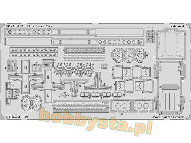 C-130H exterior 1/72 - Zvezda - zdjęcie 1