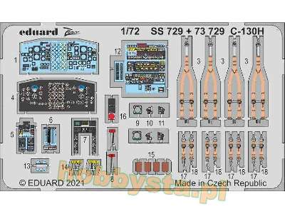 C-130H interior 1/72 - Zvezda - zdjęcie 1