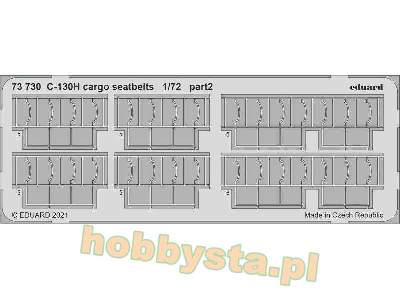 C-130H cargo seatbelts 1/72 - Zvezda - zdjęcie 2