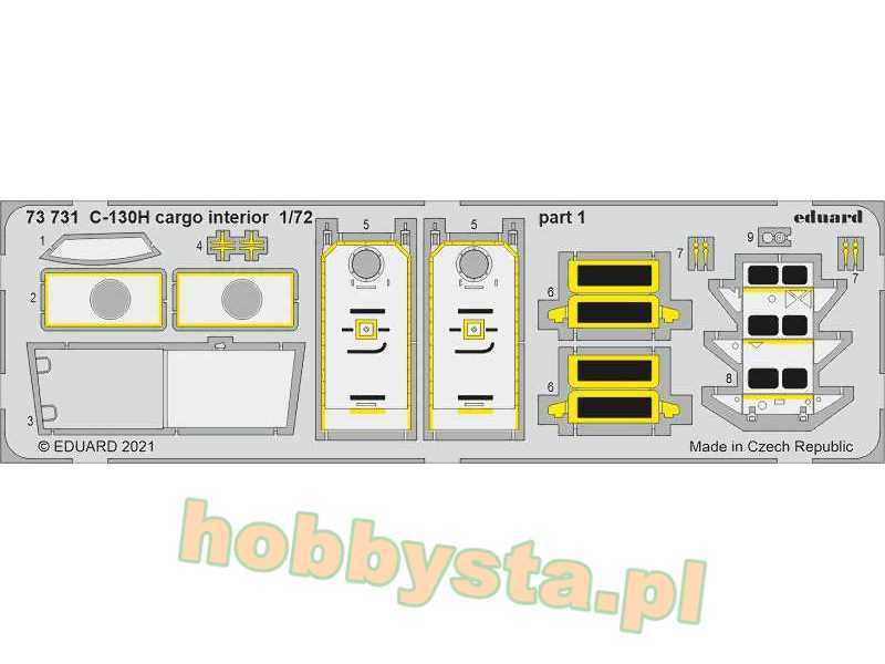 C-130H cargo interior 1/72 - Zvezda - zdjęcie 1