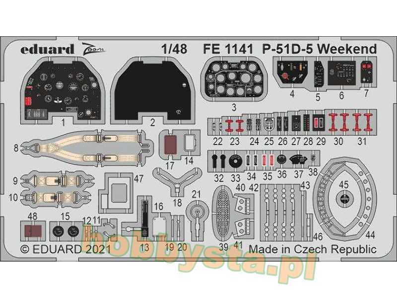 P-51D-5 Weekend 1/48 - zdjęcie 1 P-51D-5 Weekend 1/48 - zdjęcie 1