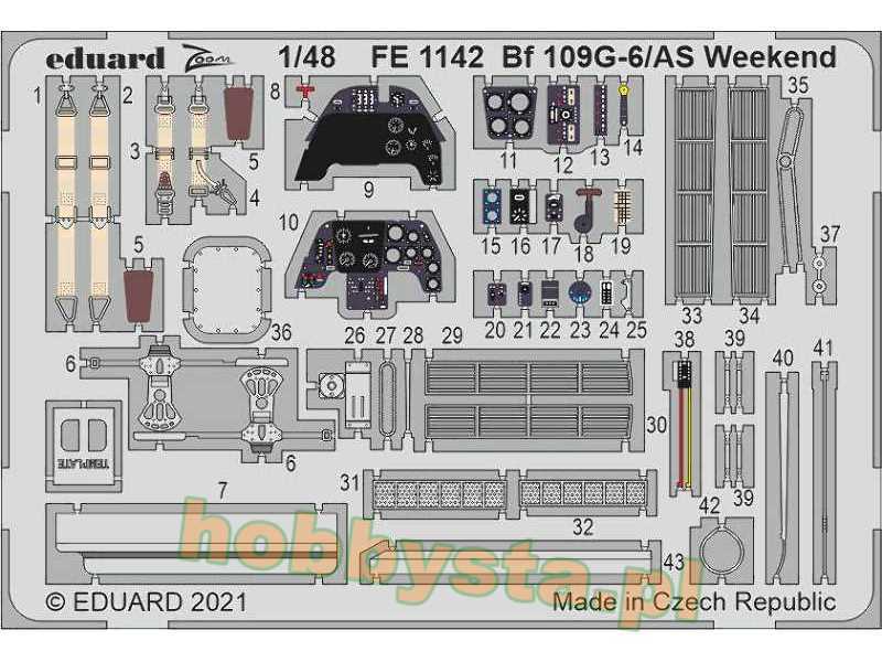 Bf 109G-6/ AS Weekend 1/48 - zdjęcie 1