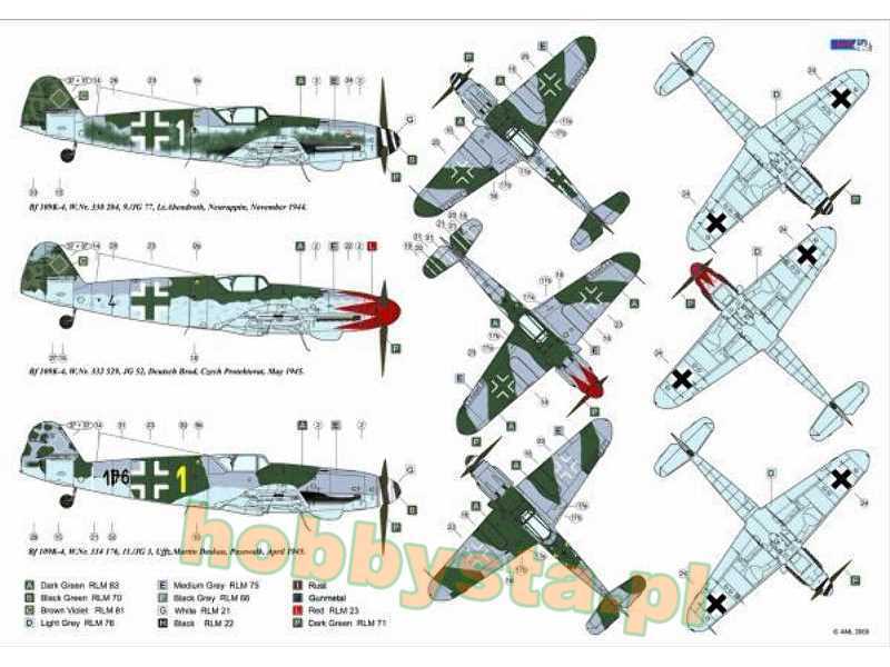 Messerschmitt Bf 109k-4 Part Ii - zdjęcie 1 Messerschmitt Bf 109k-4 Part Ii - zdjęcie 1