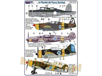 B.Roc, Ms 406, Bf 109 G-6, Buffalo, Fokker D.Xxi, I-153 - zdjęcie 2