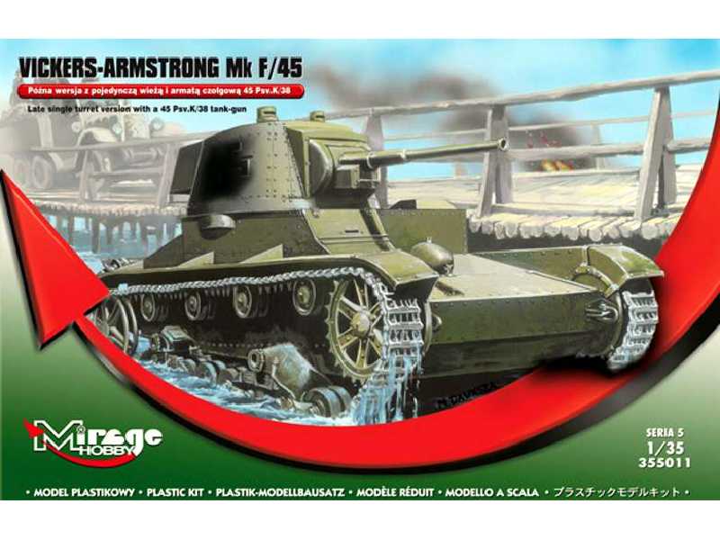 Czołg Vickers-Armstrong Mk F/45 - zdjęcie 1 Czołg Vickers-Armstrong Mk F/45 - zdjęcie 1