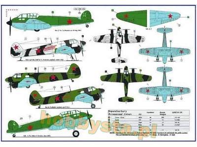 Yakovlev Yak-2,4 & Yak-6,twin Engined Yaks - zdjęcie 3