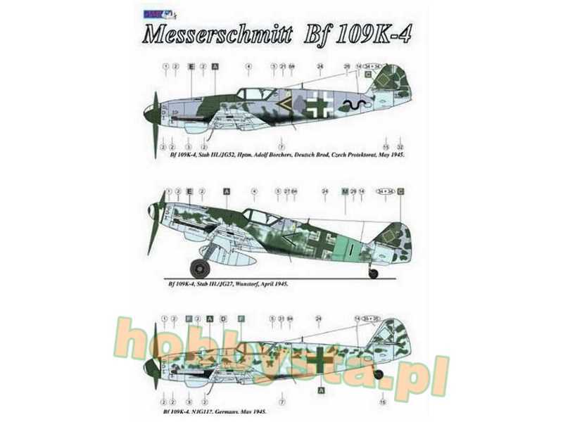 Messerschmitt Bf 109k-4 Part I - zdjęcie 1 Messerschmitt Bf 109k-4 Part I - zdjęcie 1