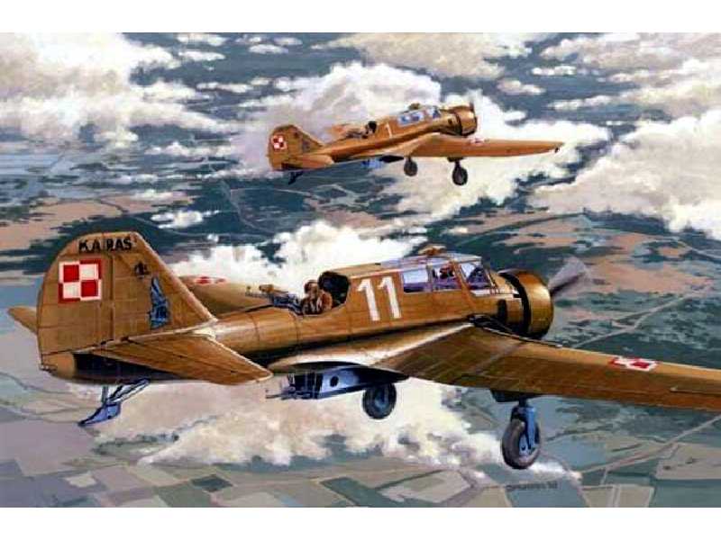 Polski bombowiec PZL-23A wczesny - zdjęcie 1 Polski bombowiec PZL-23A wczesny - zdjęcie 1