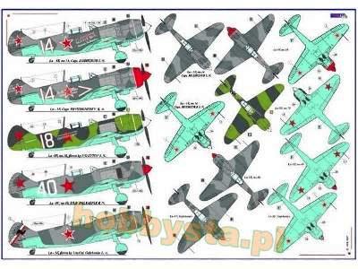 Soviet Aces In La-5f´s - zdjęcie 3