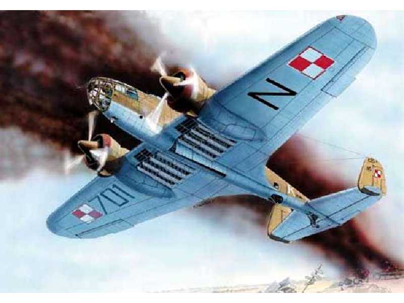 Polski średni bombowiec PZL 37B Łoś - zdjęcie 1 Polski średni bombowiec PZL 37B Łoś - zdjęcie 1