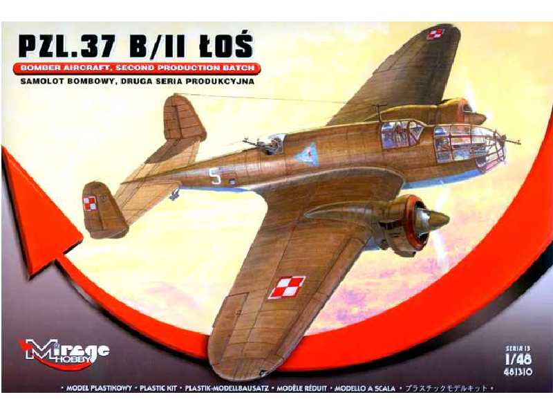 Polski średni bombowiec PZL 37B/II Łoś - zdjęcie 1 Polski średni bombowiec PZL 37B/II Łoś - zdjęcie 1