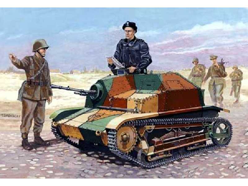 Tankietka TKS-B (dwie wersje) - zdjęcie 1 Tankietka TKS-B (dwie wersje) - zdjęcie 1