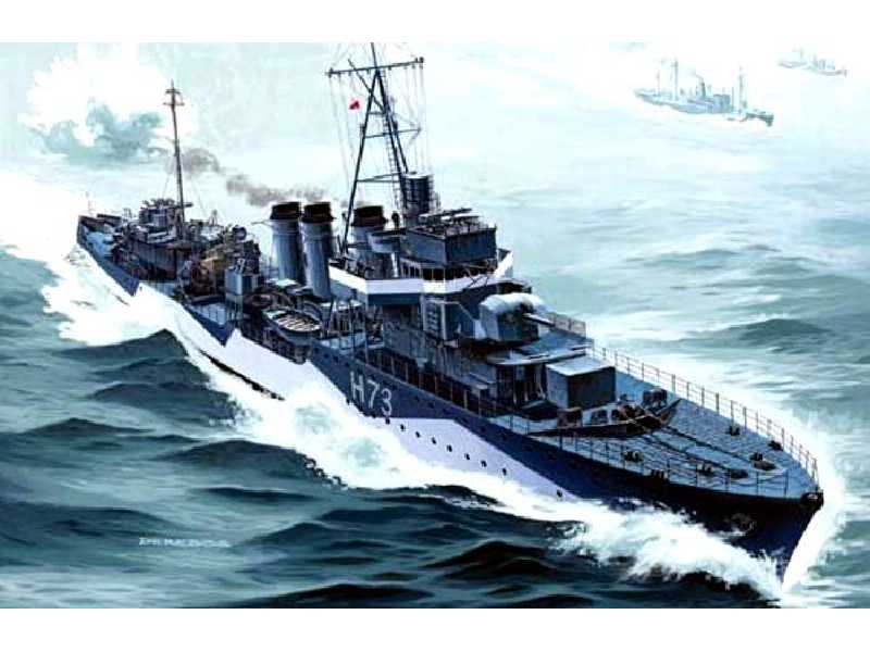 Niszczyciel ORP Burza wz.44 - zdjęcie 1 Niszczyciel ORP Burza wz.44 - zdjęcie 1