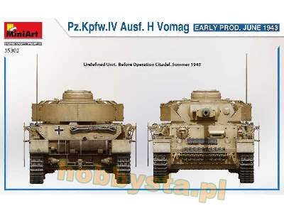 Pz.Kpfw.Iv Ausf. H Vomag wczesny - czerwiec 1943 - zdjęcie 4