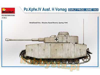 Pz.Kpfw.Iv Ausf. H Vomag wczesny - czerwiec 1943 - zdjęcie 9