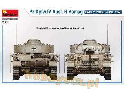Pz.Kpfw.Iv Ausf. H Vomag wczesny - czerwiec 1943 - zdjęcie 10