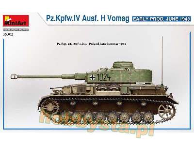 Pz.Kpfw.Iv Ausf. H Vomag wczesny - czerwiec 1943 - zdjęcie 11