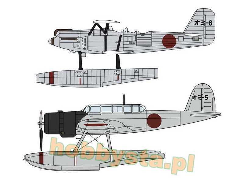 E7k1 Type 94 Model 1 Reconnaissance Seaplane & E13a1 Type Zero ( - zdjęcie 1