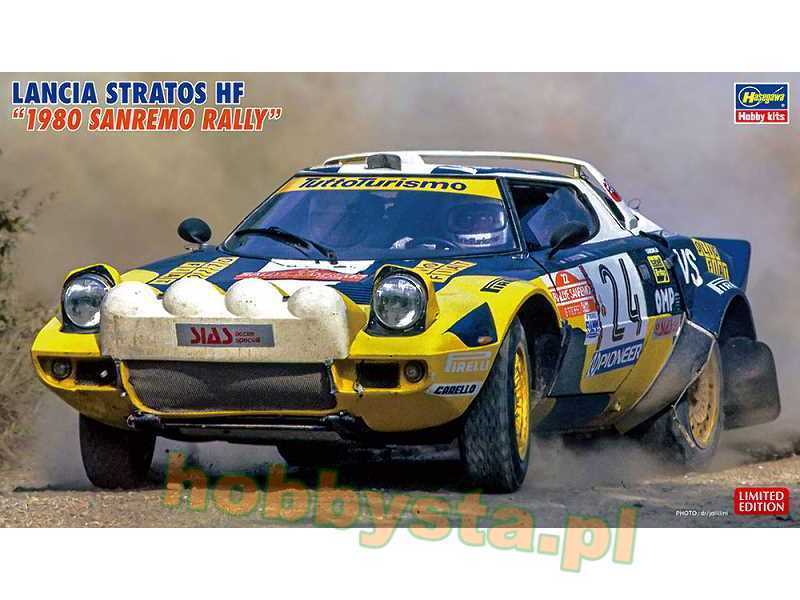 Lancia Stratos Hf 1980 Sanremo Rally - zdjęcie 1 Lancia Stratos Hf 1980 Sanremo Rally - zdjęcie 1
