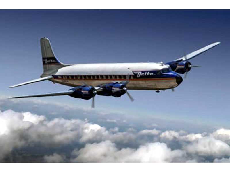 Douglas DC-6 - linie lotnicze Delta - zdjęcie 1 Douglas DC-6 - linie lotnicze Delta - zdjęcie 1