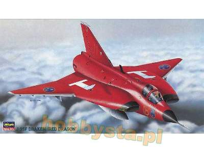 51461 J-35f Draken `red Dragon` - zdjęcie 1