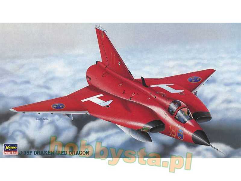 51461 J-35f Draken `red Dragon` - zdjęcie 1