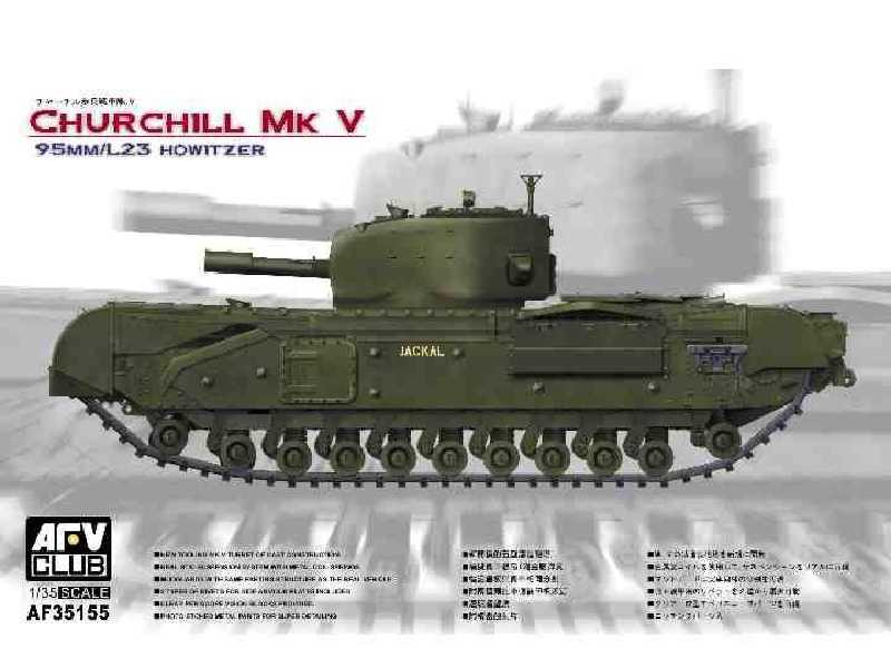 Czołg Churchill MK V 95mm/L23 Howitzer - zdjęcie 1 Czołg Churchill MK V 95mm/L23 Howitzer - zdjęcie 1
